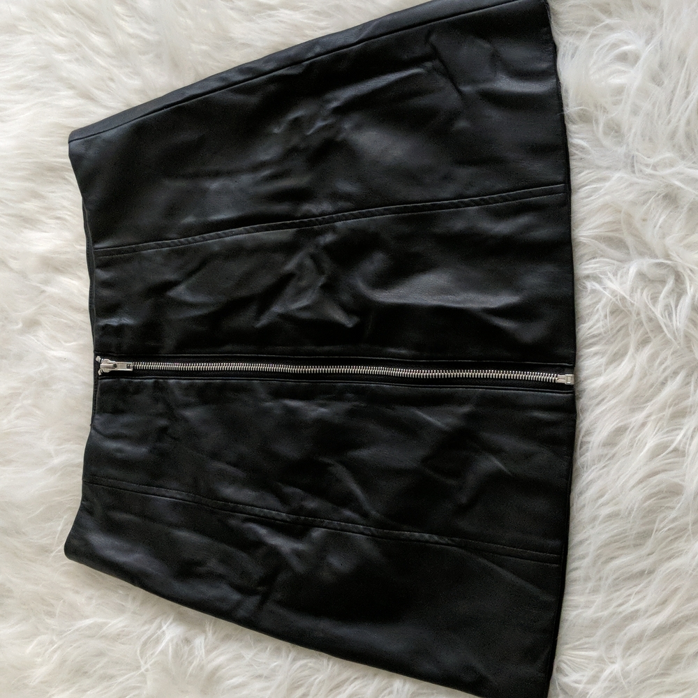 Forever 21 leather skirt